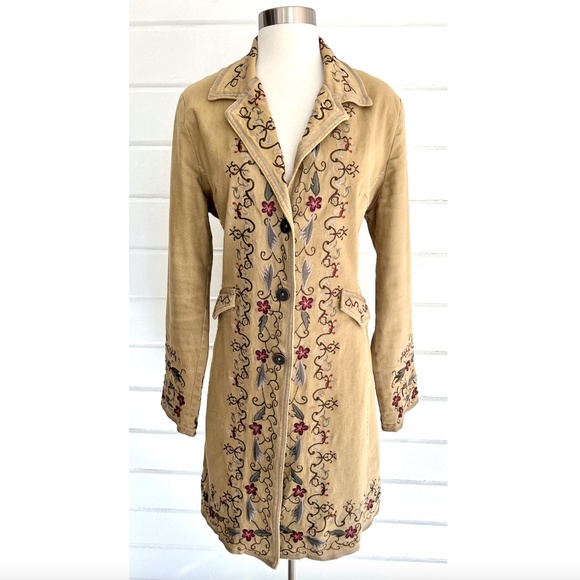 PAPARAZZI Embroidered Cotton Coat - XL - Picture 2 of 16